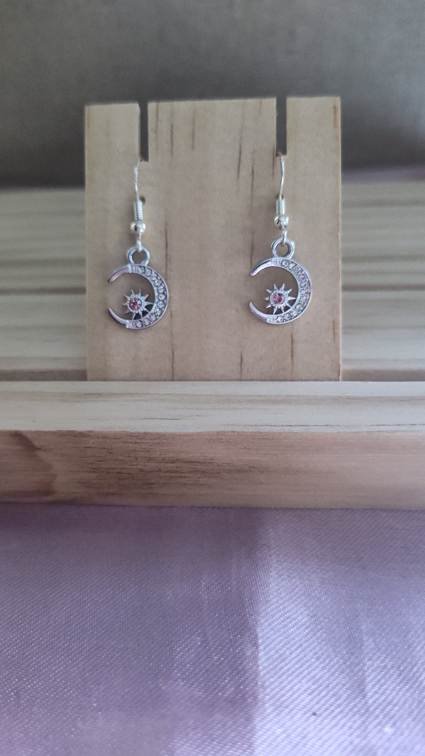 Moon Earrings- SALE- Discontinued item