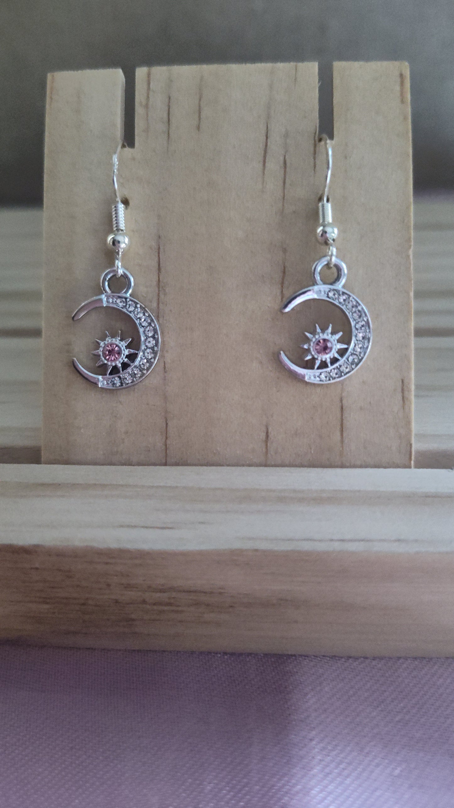 Moon Earrings- SALE- Discontinued item