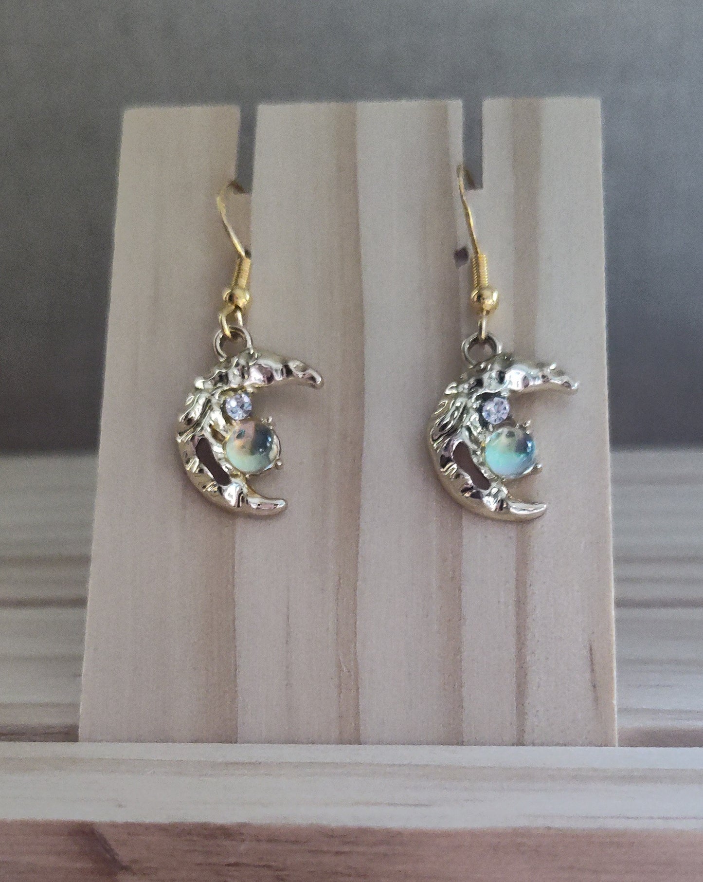 Moon Earrings- CLEARANCE- Discontinued item
