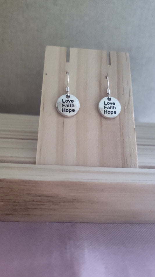 Inspirational Earrings- CLEARANCE