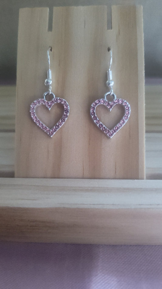 Heart Earrings- CLEARANCE