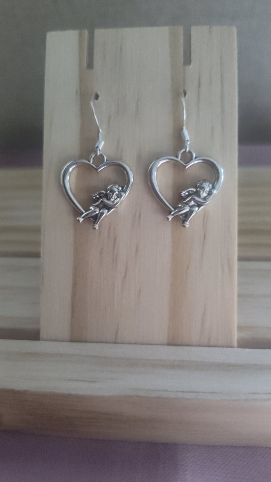 Heart Earrings- CLEARANCE