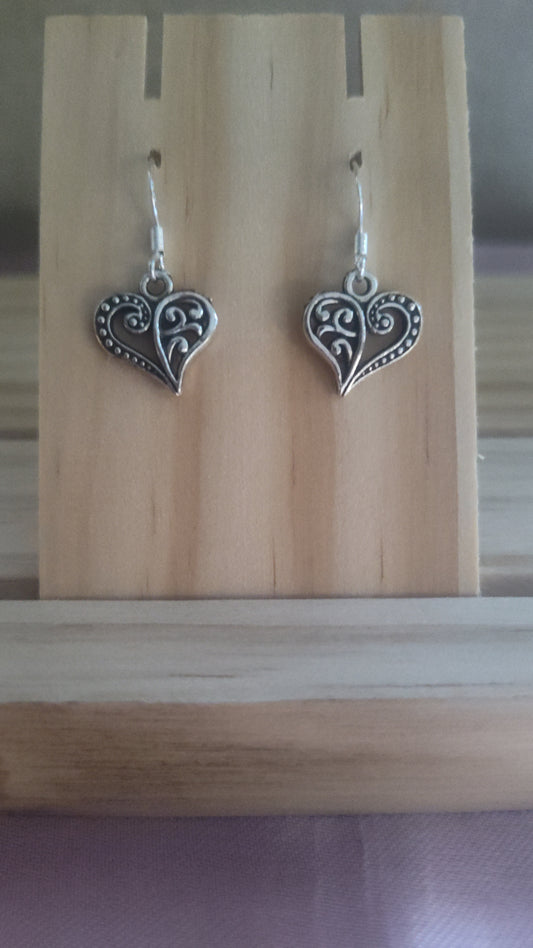 Heart Earrings- CLEARANCE