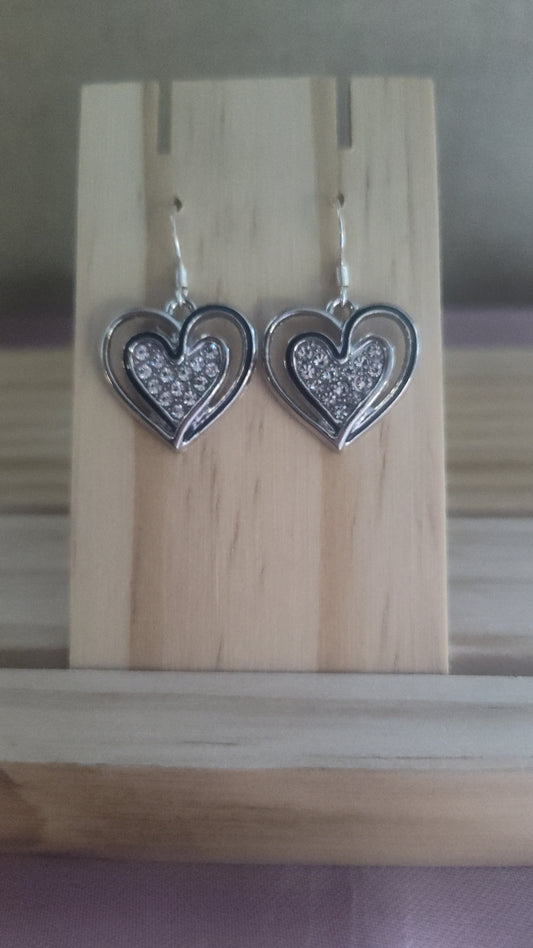 Heart Earrings- SALE