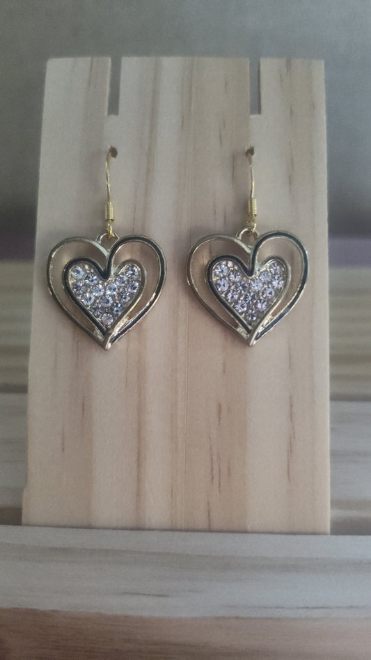Heart Earrings- SALE