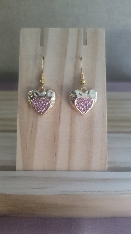 Heart Earrings- CLEARANCE- Discontinued item