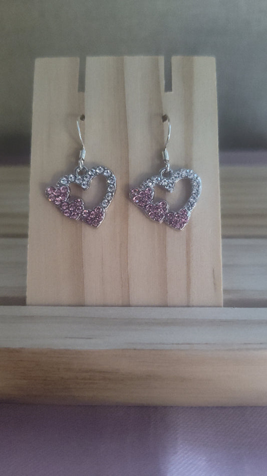 Heart Earrings- CLEARANCE