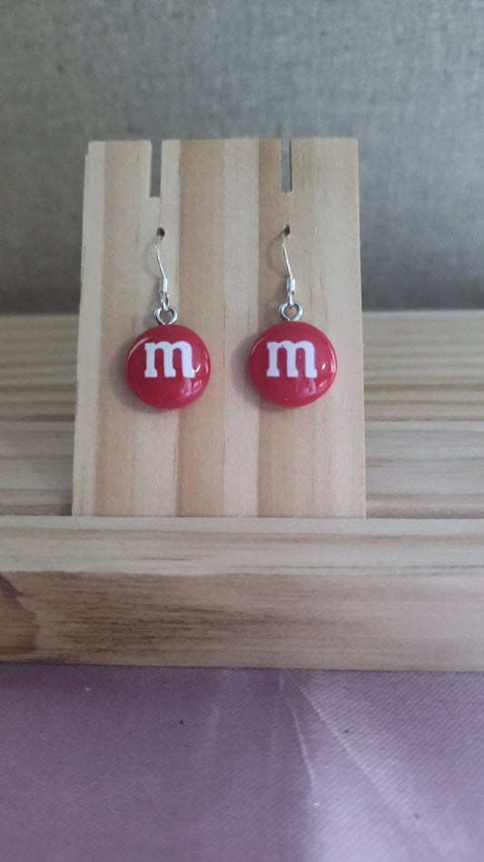 M&M Earrings- CLEARANCE- Discontinued item