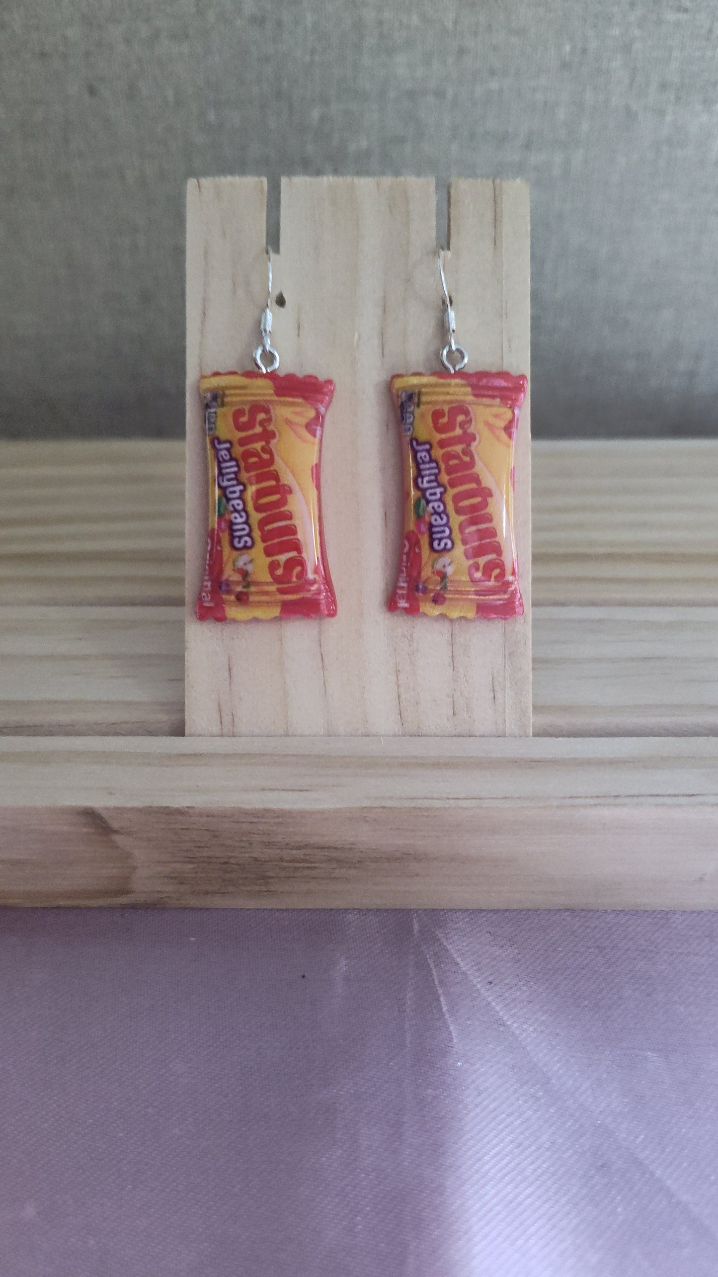 Starburst Jelly Bean Earrings- CLEARANCE- Discontinued item
