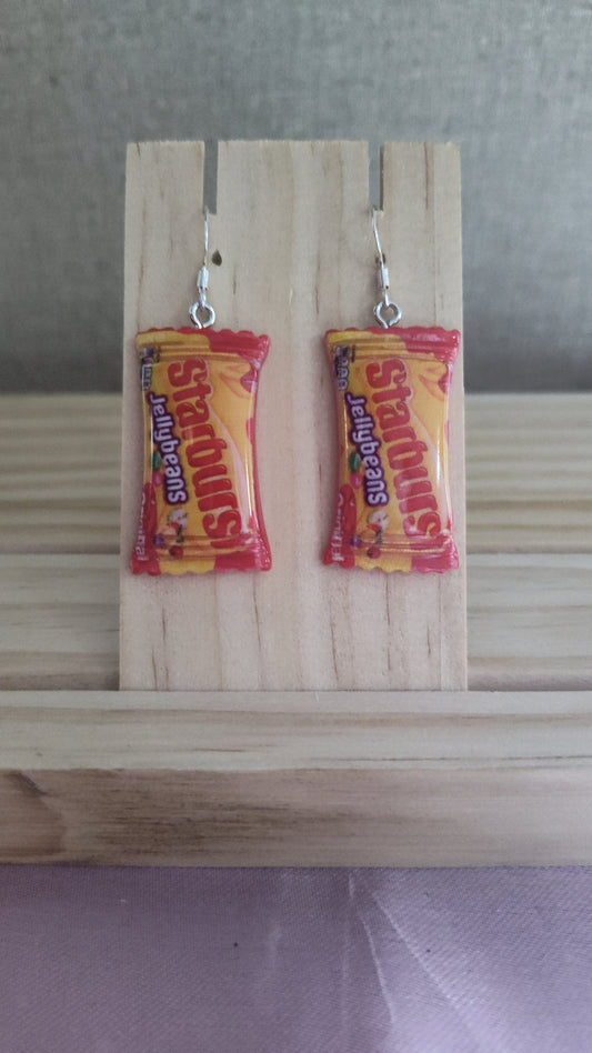 Starburst Jelly Bean Earrings- CLEARANCE- Discontinued item