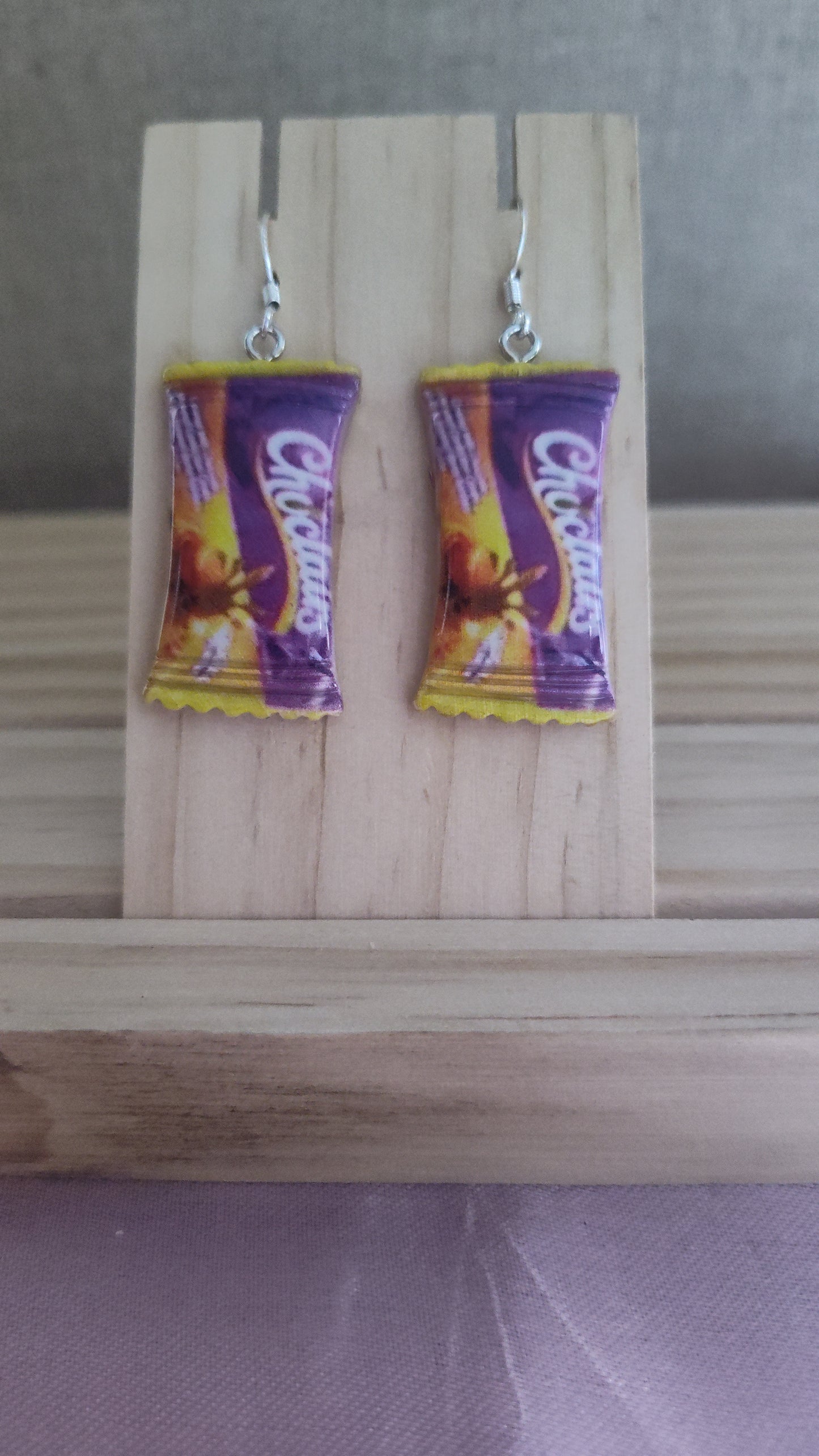 Choclairs Candy Earrings- CLEARANCE- Discontinued item