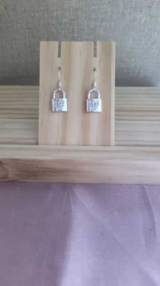 Locket Earrings- CLEARANCE- Discontinued item
