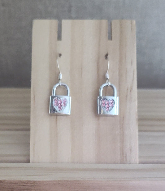 Locket Earrings- CLEARANCE- Discontinued item