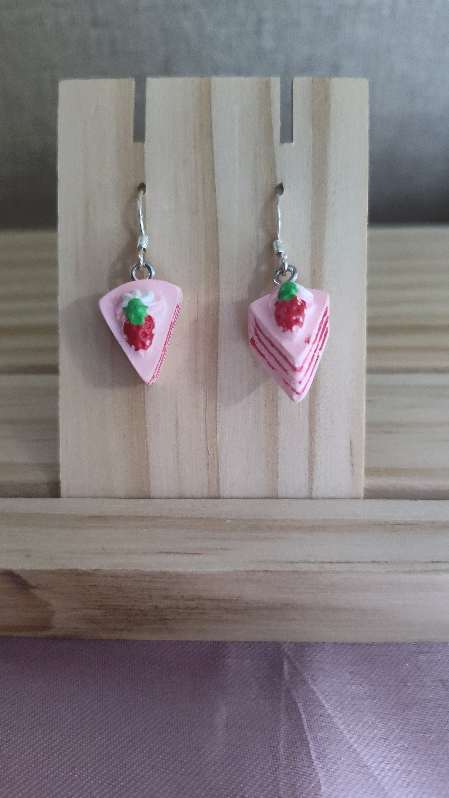 Cake Earrings- CLEARANCE- Discontinued item
