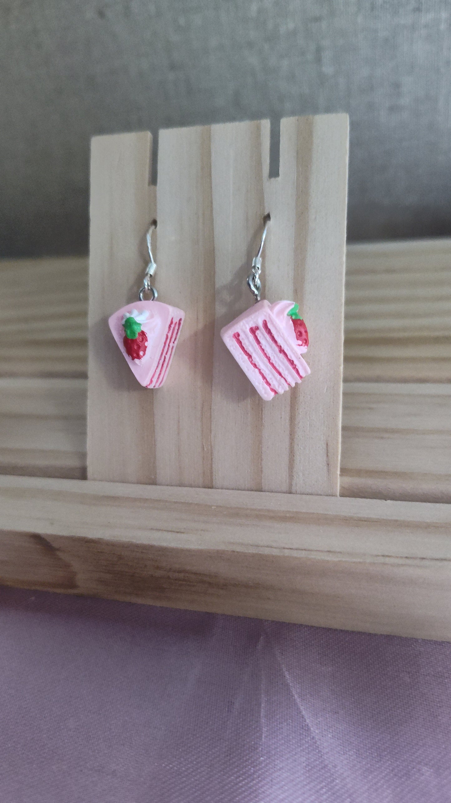 Cake Earrings- CLEARANCE- Discontinued item