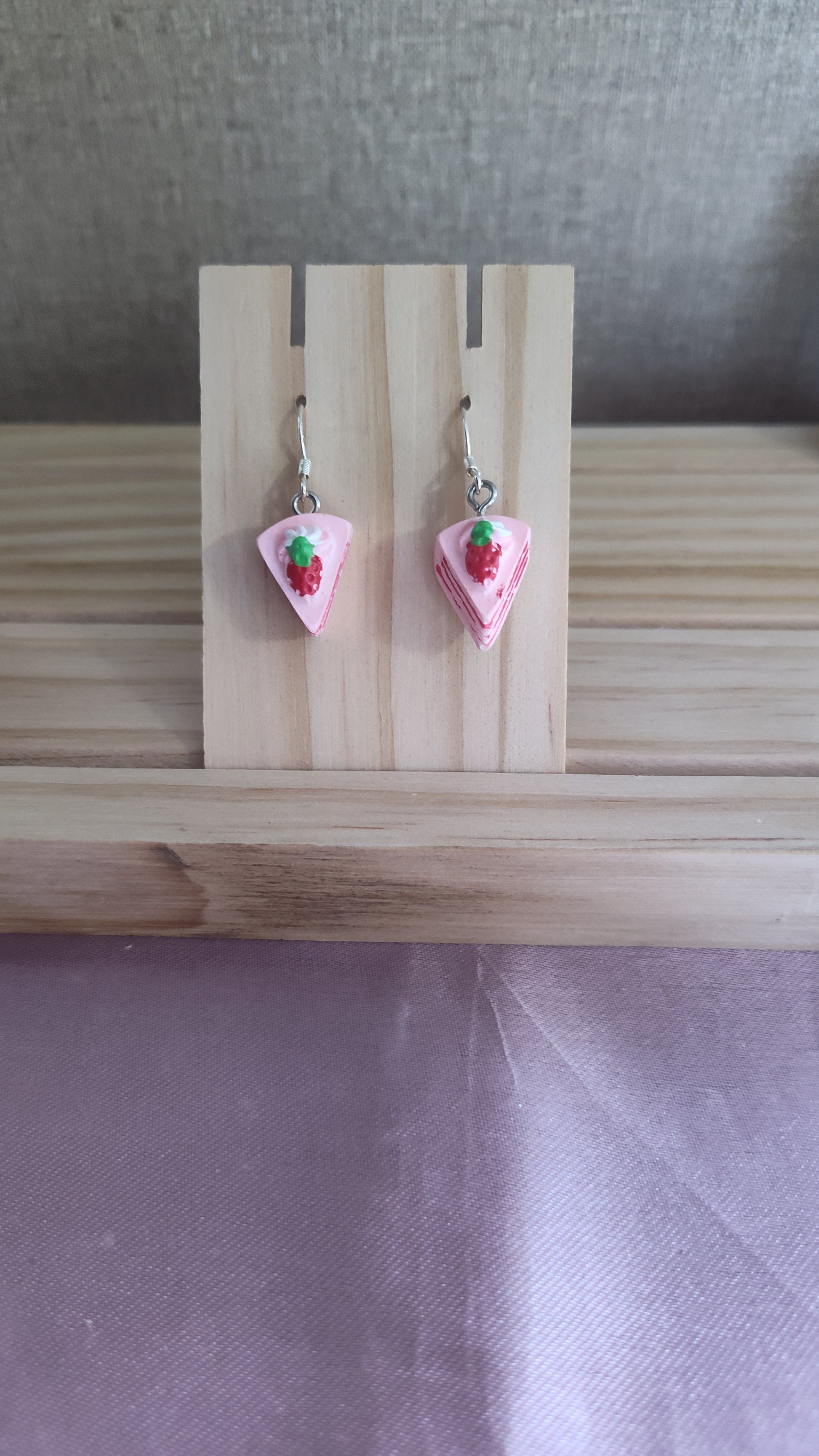 Cake Earrings- CLEARANCE- Discontinued item