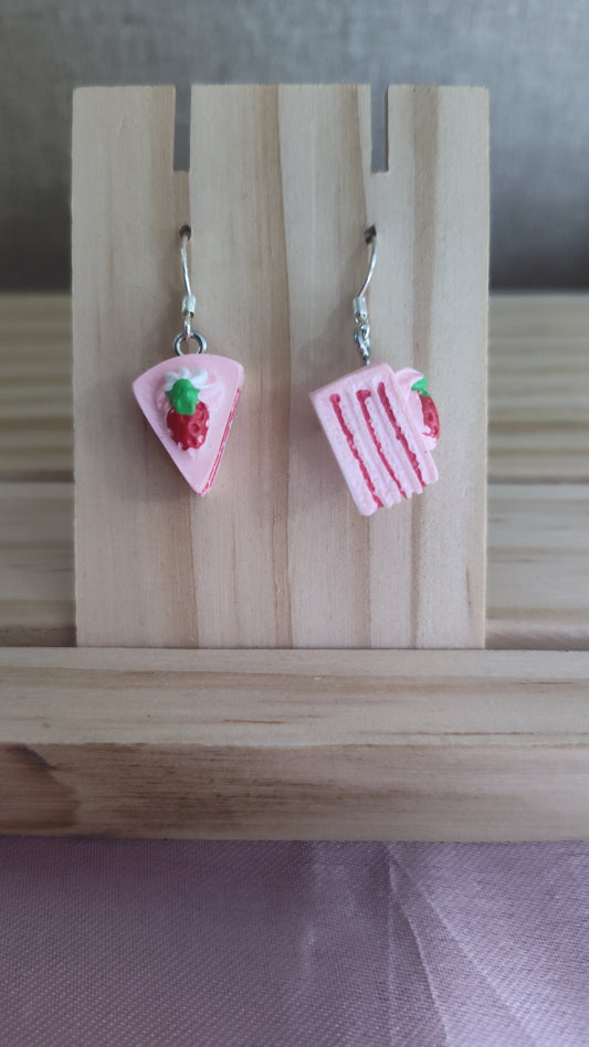Cake Earrings- CLEARANCE- Discontinued item