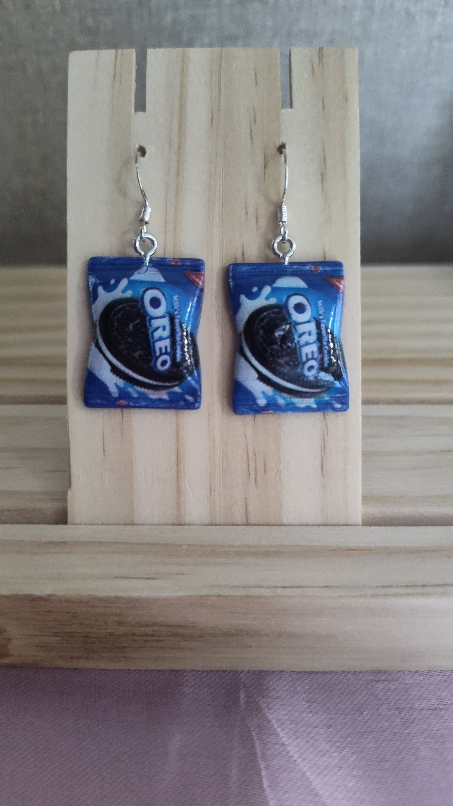 Oreo Cookie Earrings- CLEARANCE