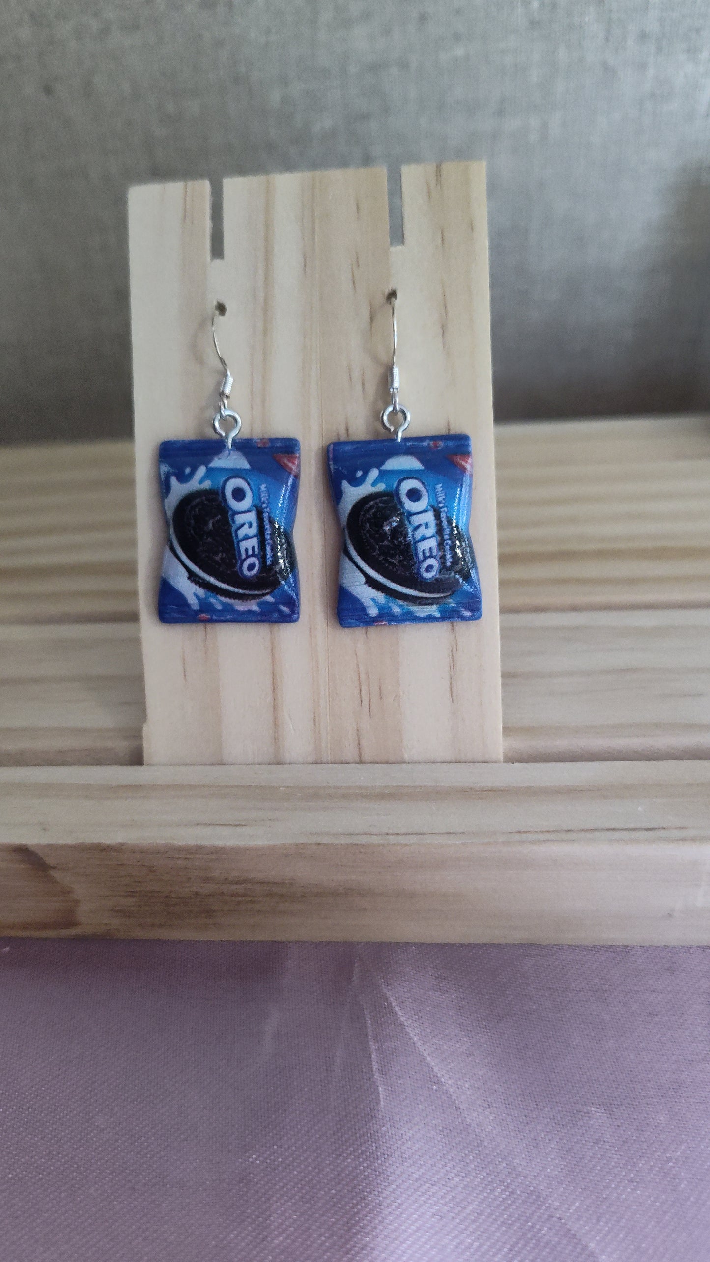 Oreo Cookie Earrings- CLEARANCE