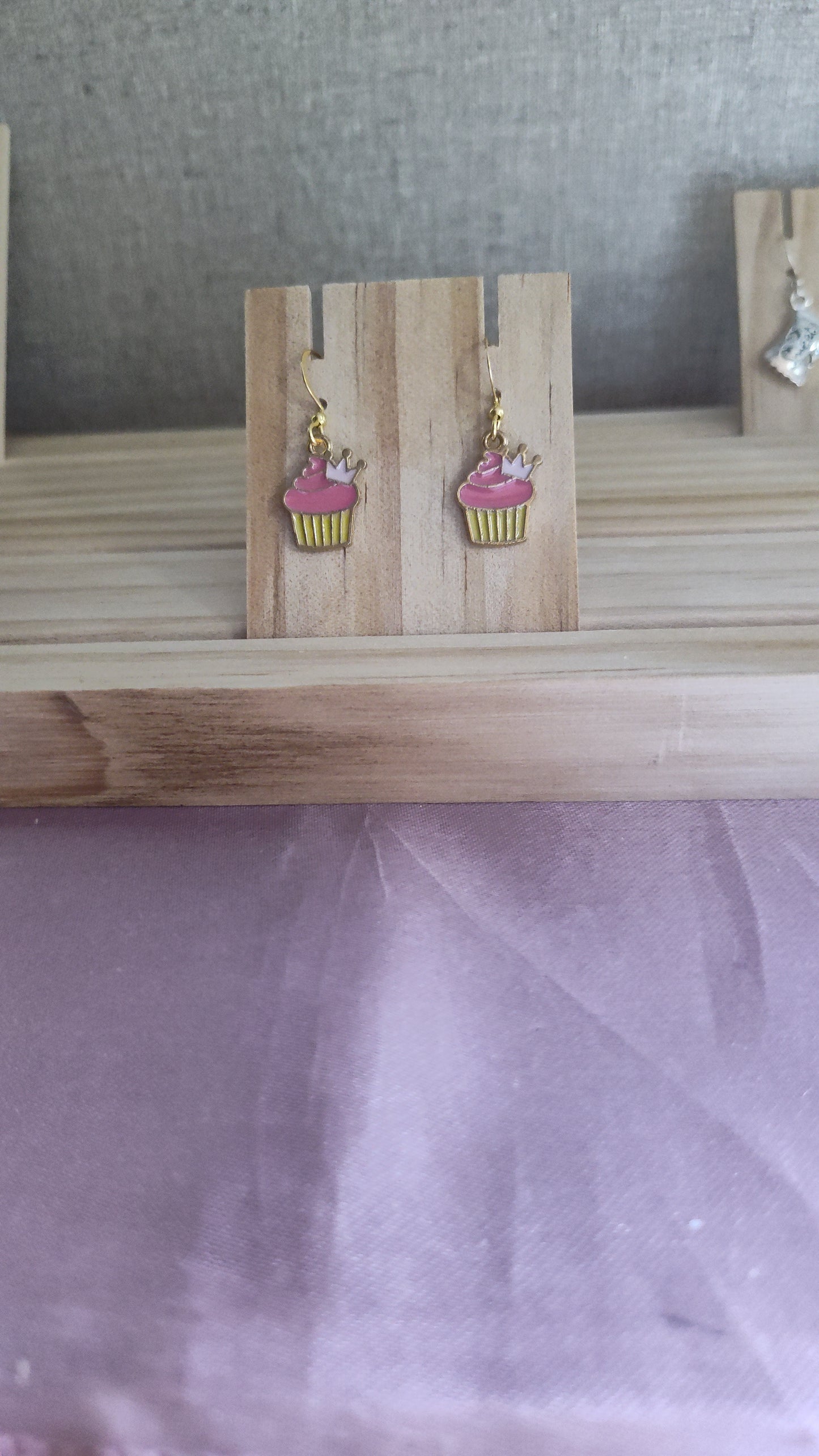 Cupcake Earrings-CLEARANCE