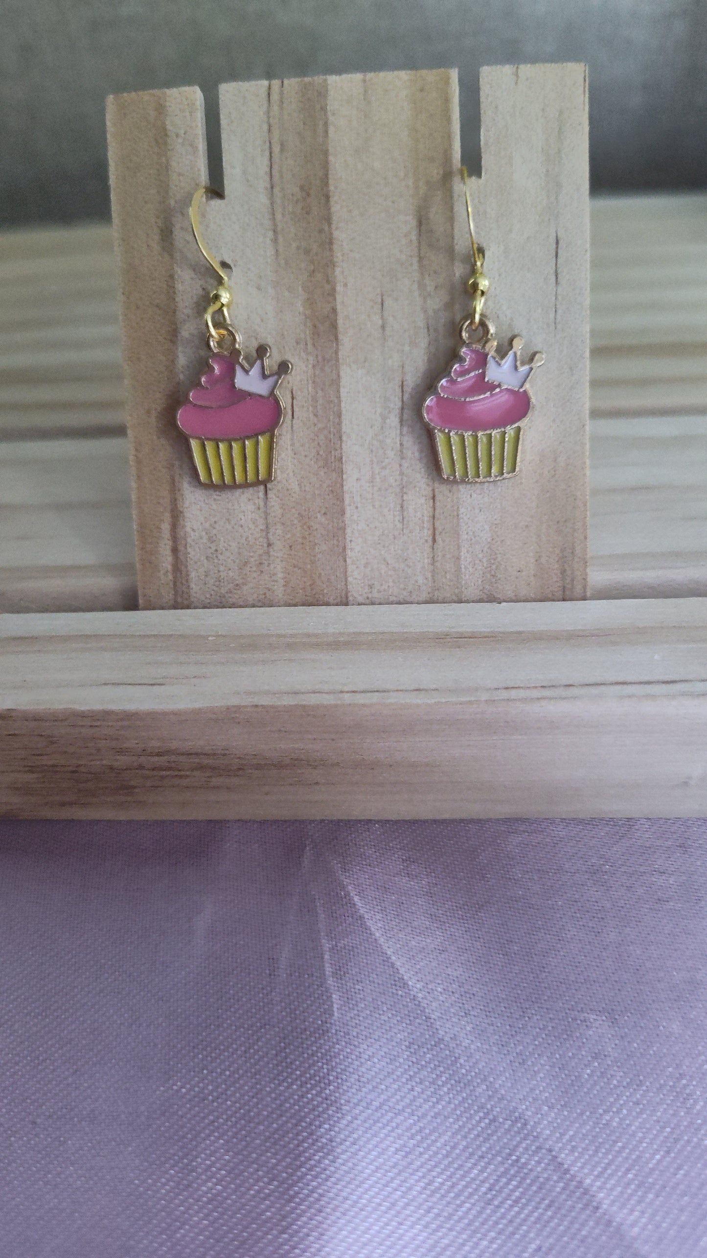 Cupcake Earrings-CLEARANCE