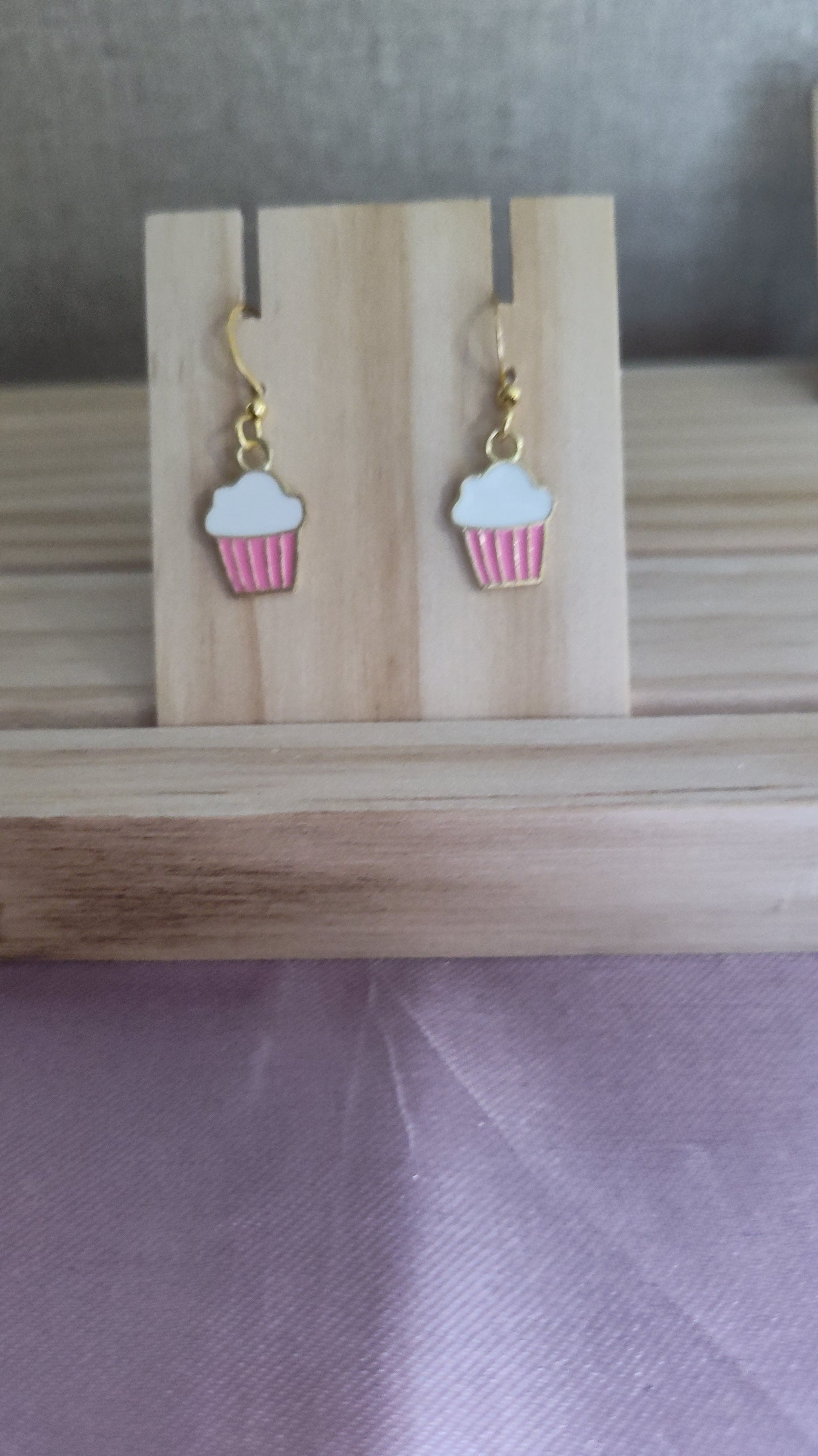Cupcake Earrings-CLEARANCE