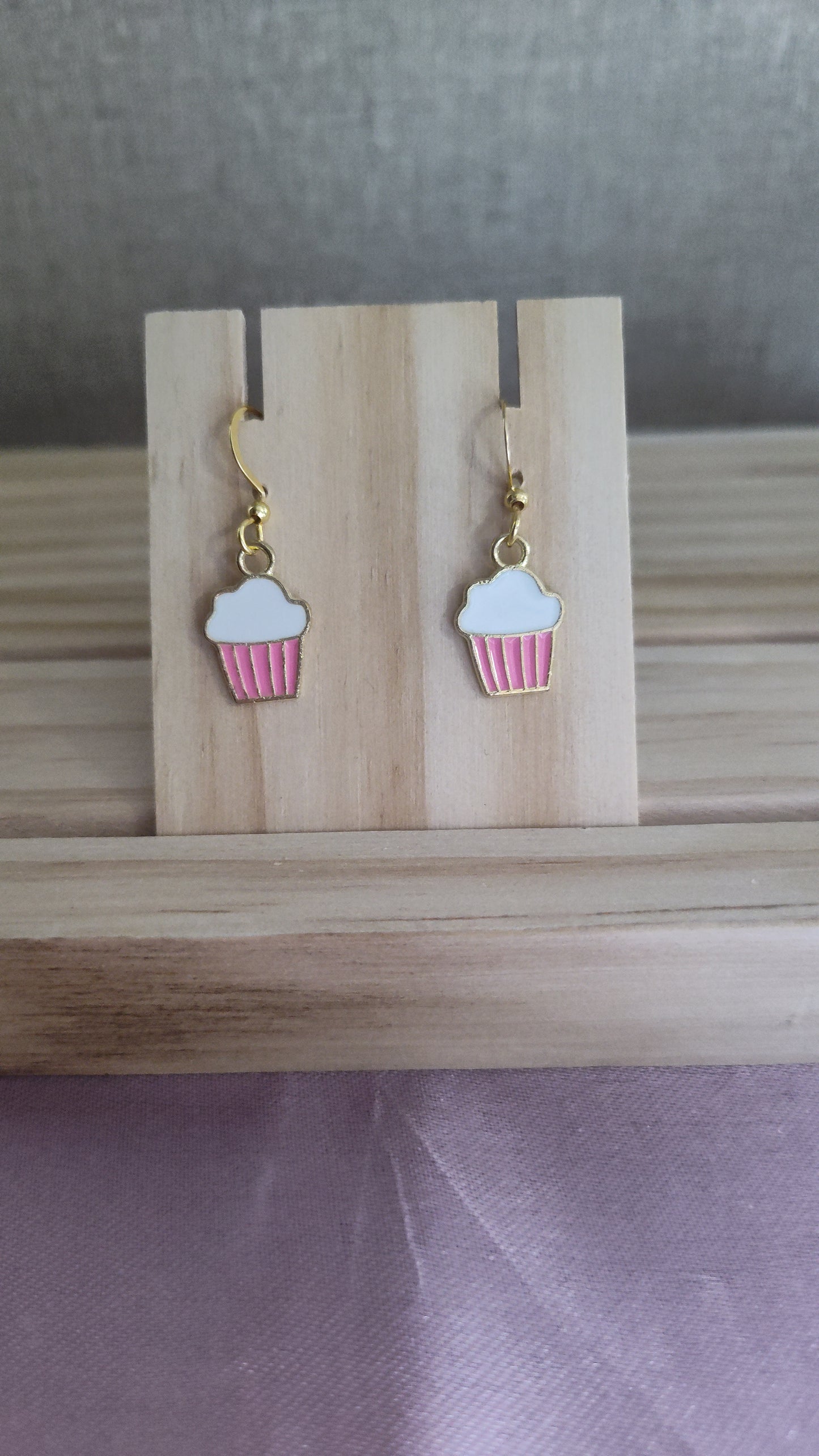 Cupcake Earrings-CLEARANCE