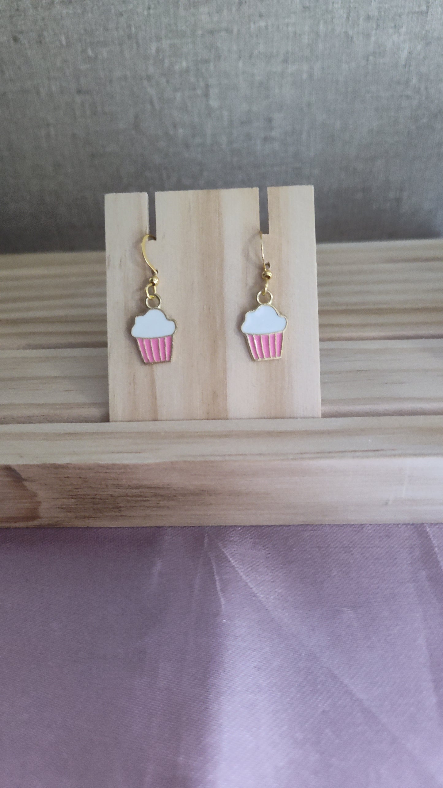 Cupcake Earrings-CLEARANCE