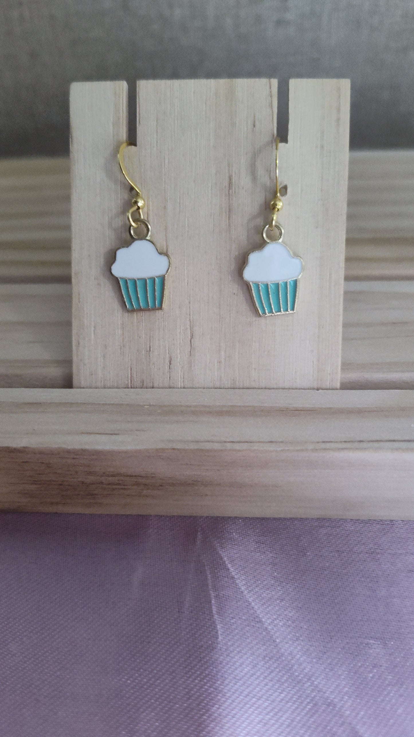 Cupcake Earrings- CLEARANCE