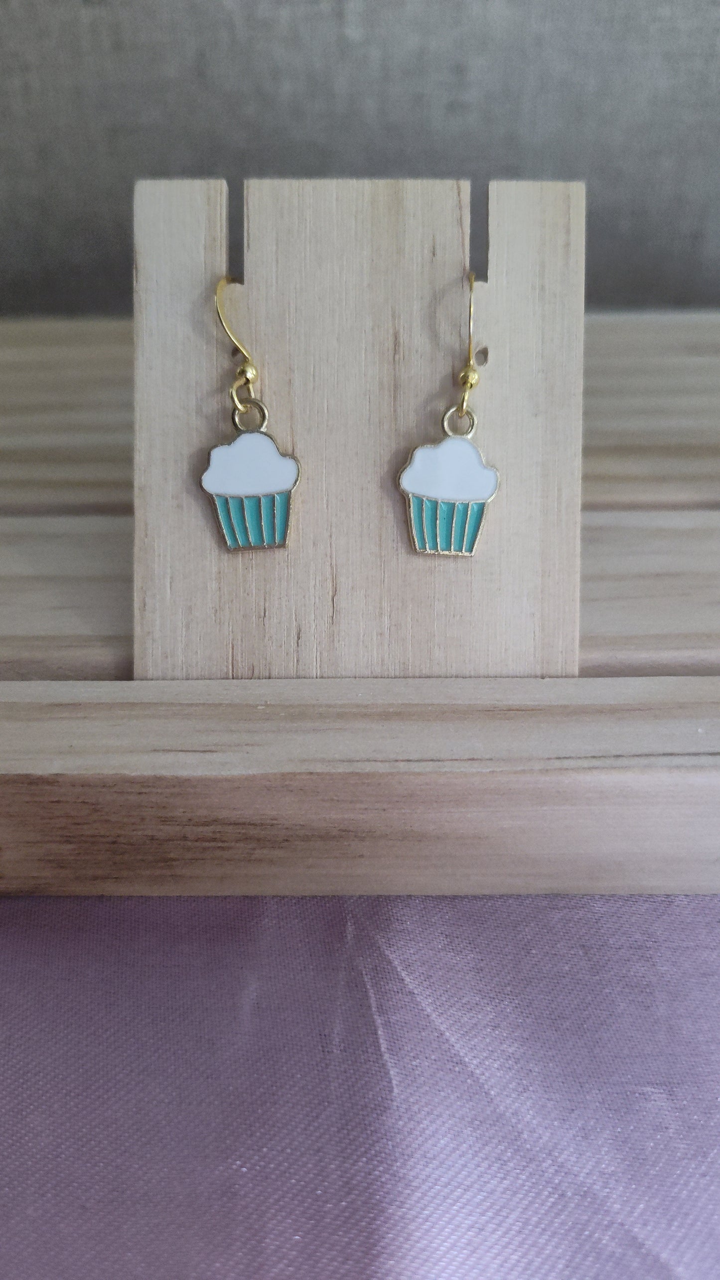 Cupcake Earrings- CLEARANCE