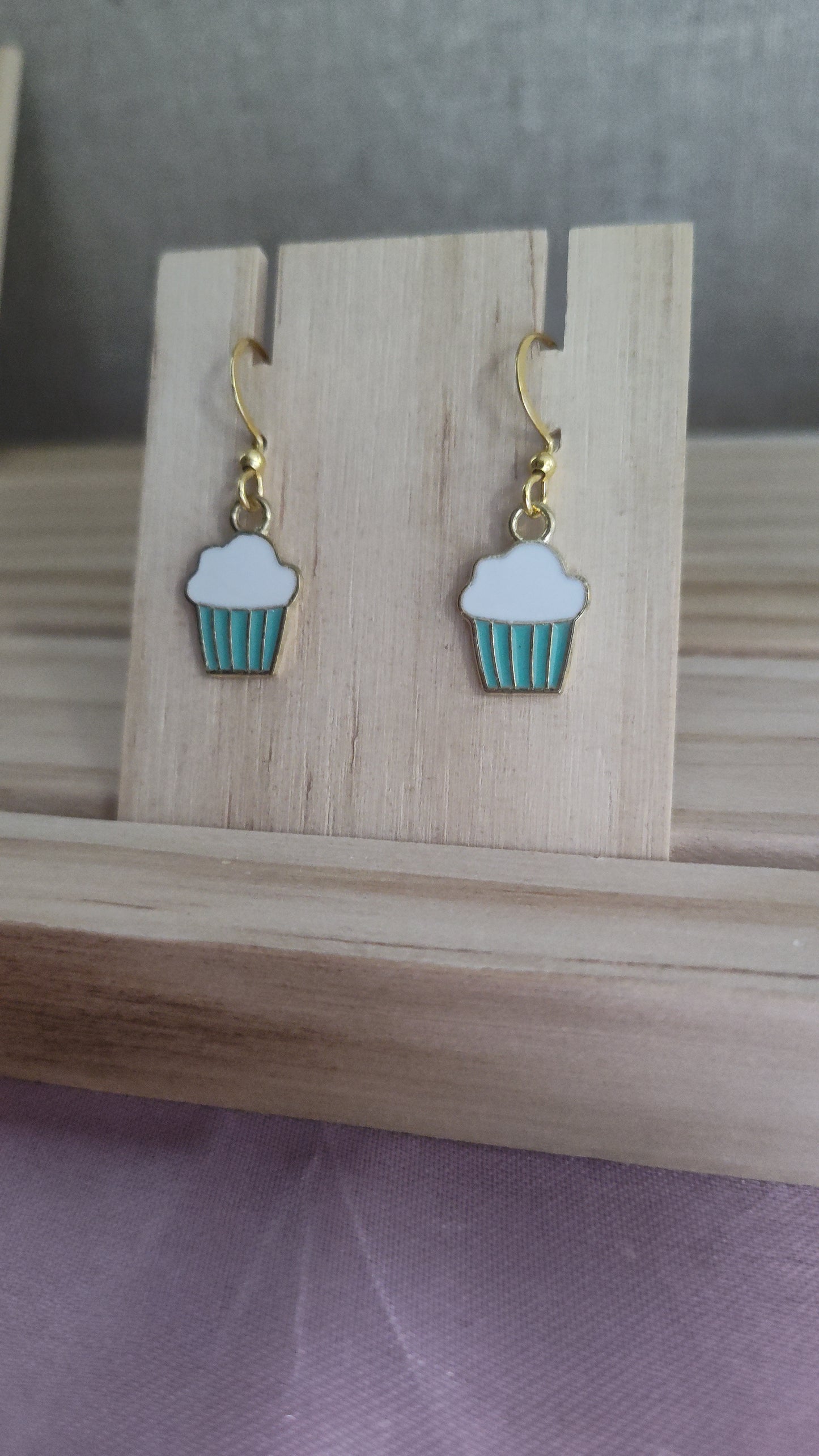 Cupcake Earrings- CLEARANCE