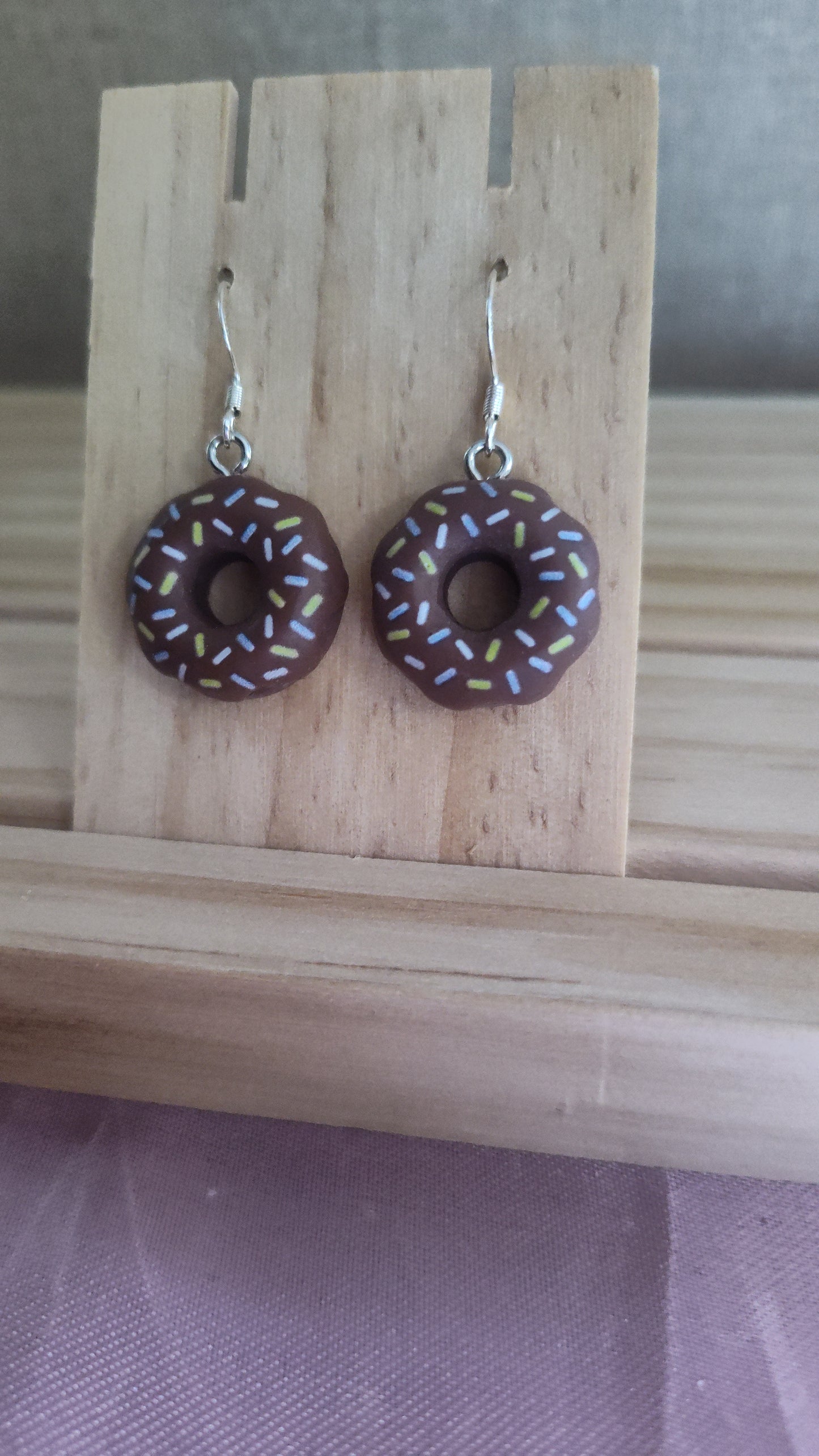 Donut Earrings- CLEARANCE