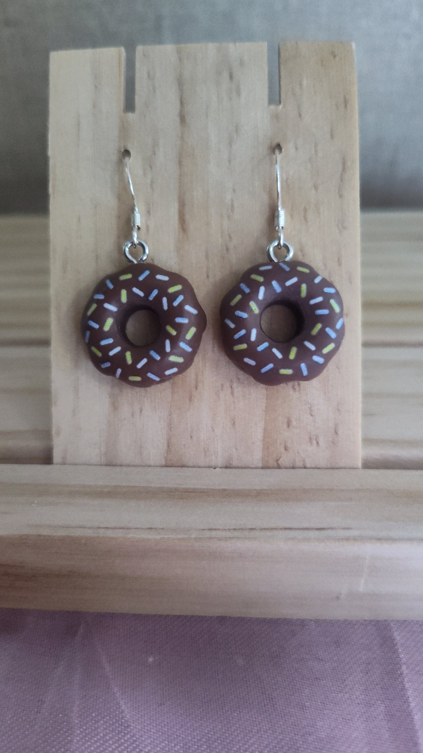 Donut Earrings- CLEARANCE