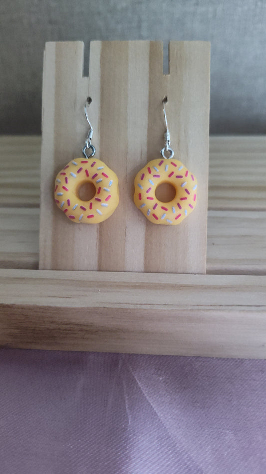 Donut Earrings- CLEARANCE