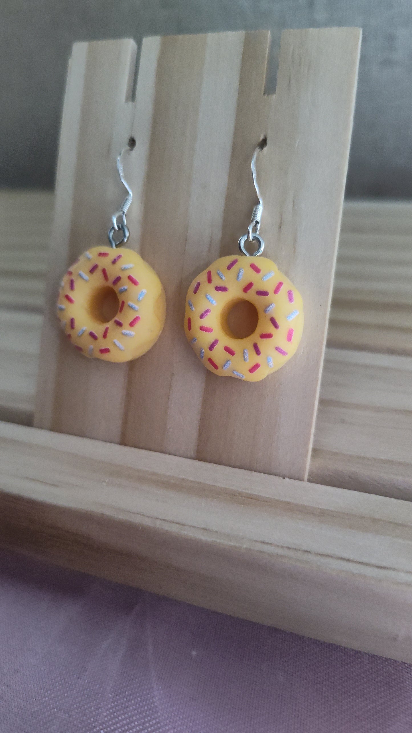 Donut Earrings- CLEARANCE