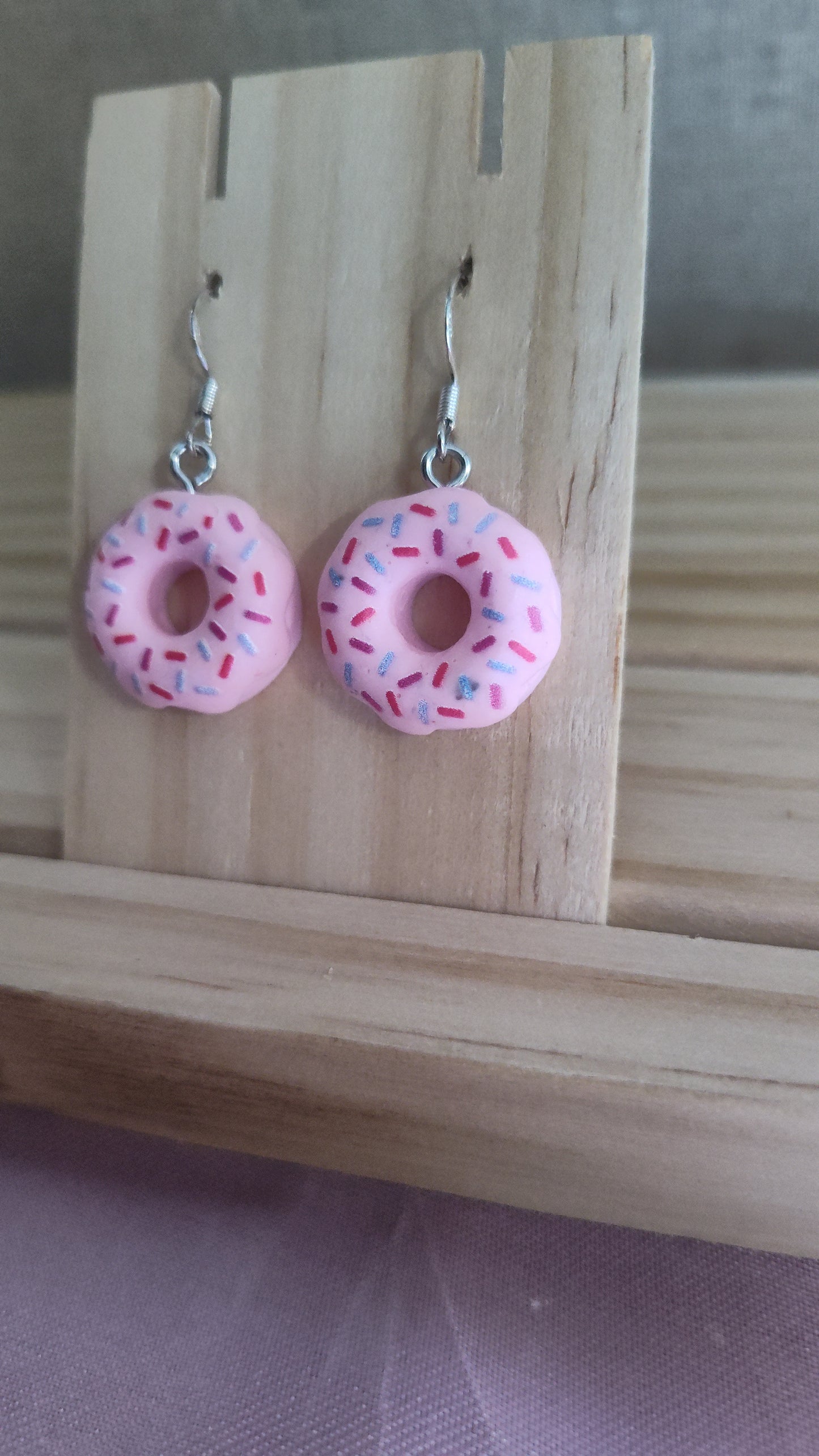 Donut Earrings- CLEARANCE