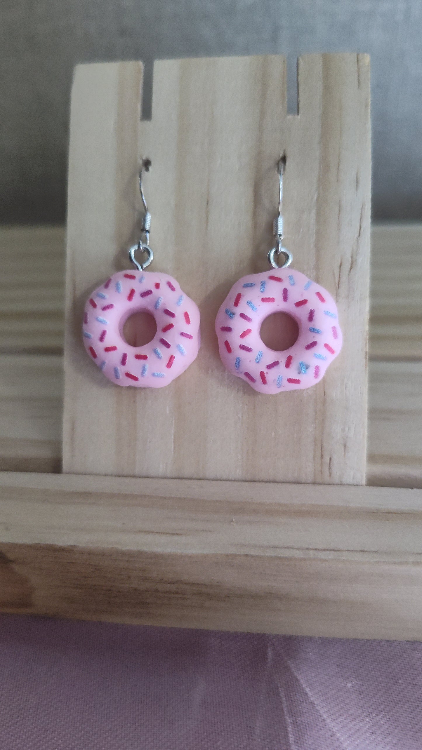 Donut Earrings- CLEARANCE