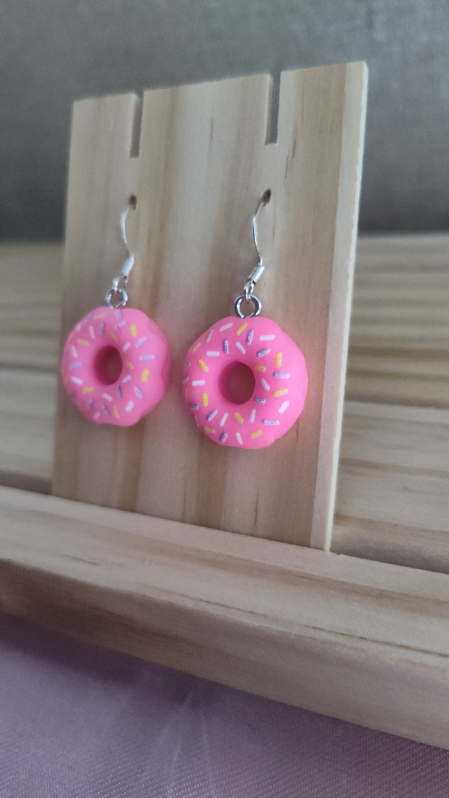 Donut Earrings- CLEARANCE