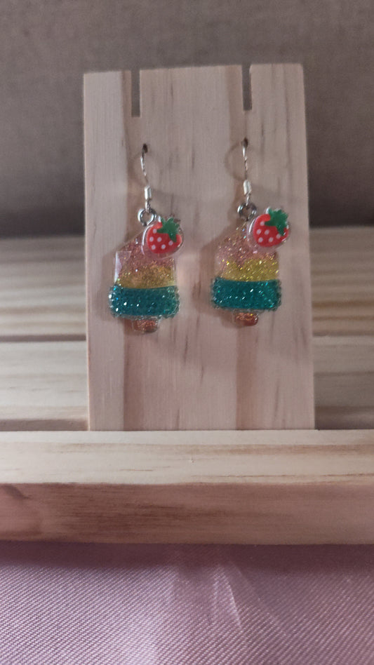 Popsicle Earrings- CLEARANCE- Discontinued item