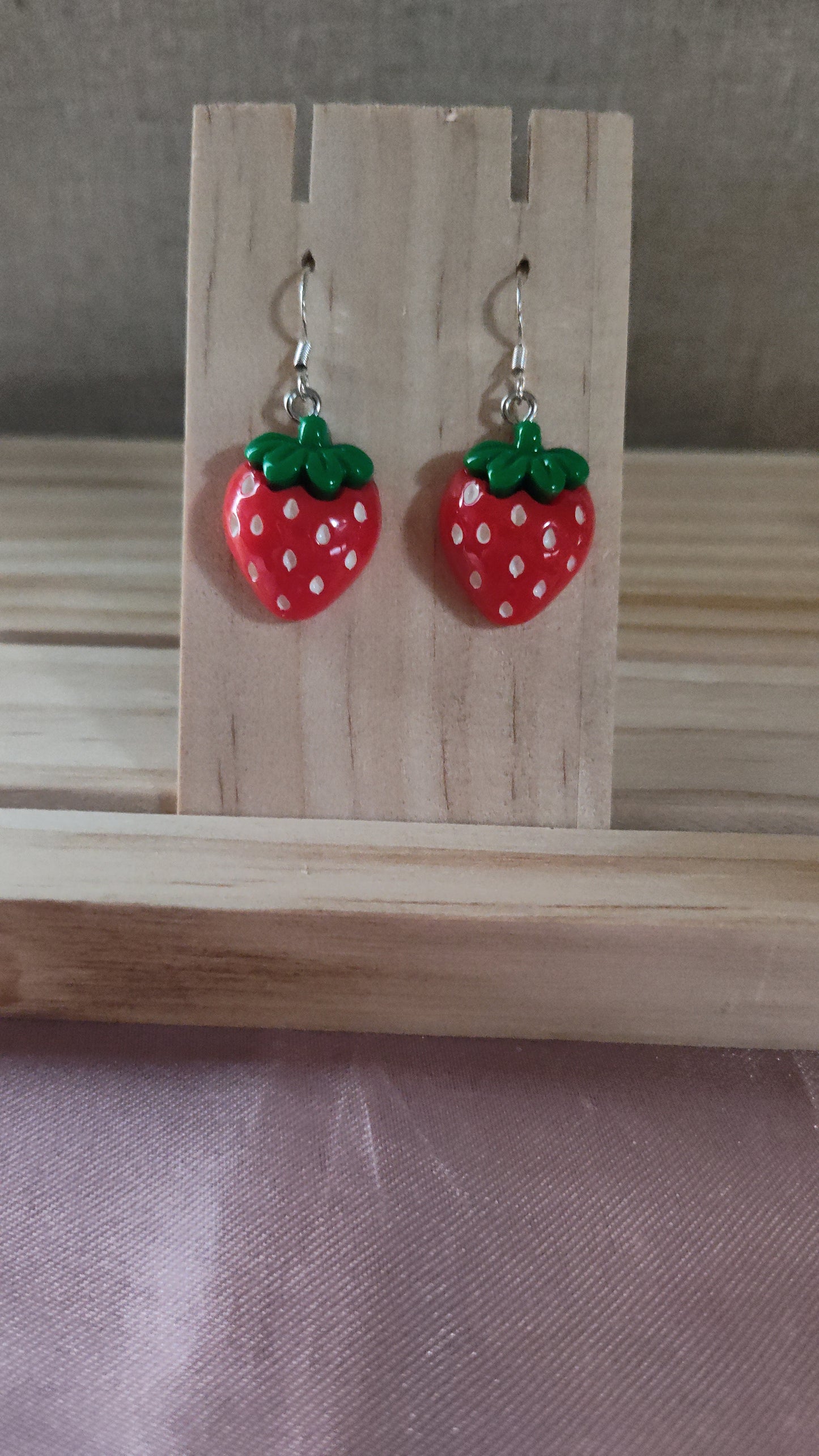 Strawberry Earrings- CLEARANCE