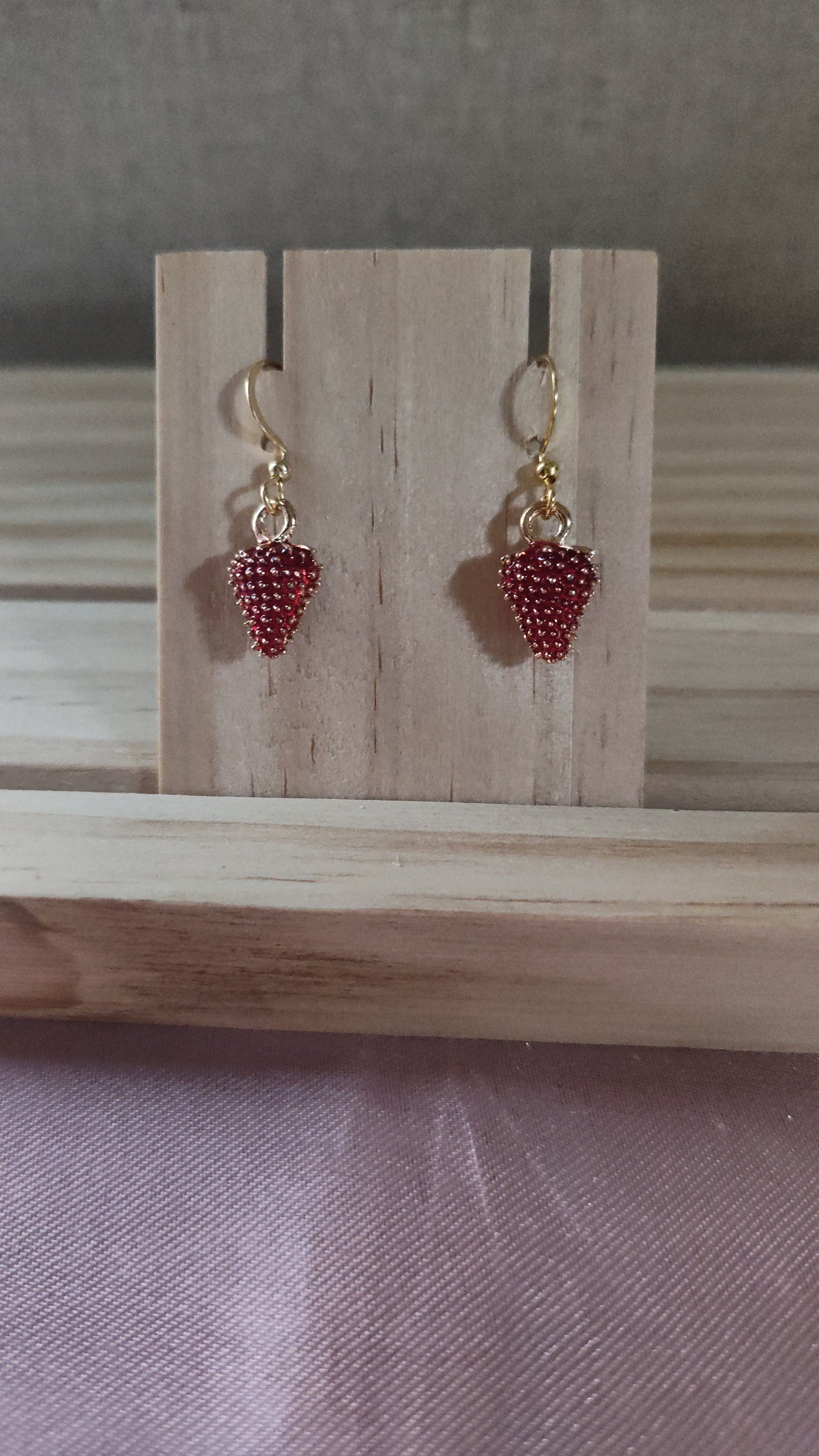 Strawberry Earrings- CLEARANCE