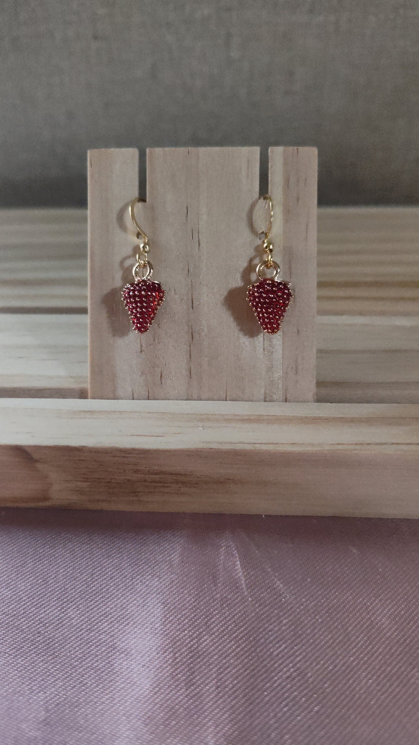 Strawberry Earrings- CLEARANCE