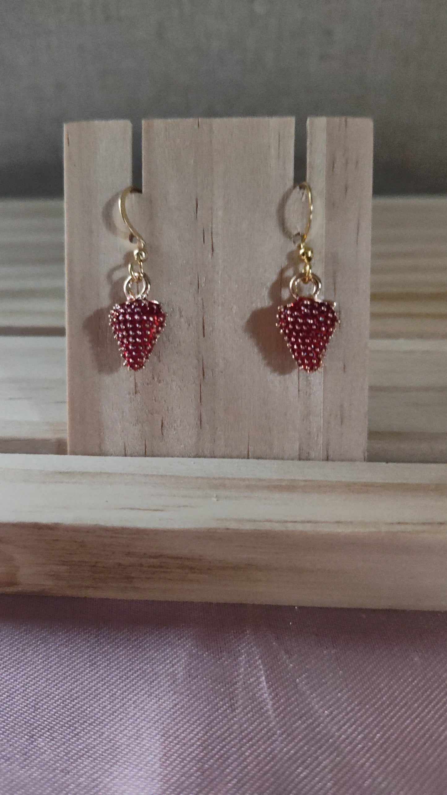 Strawberry Earrings- CLEARANCE