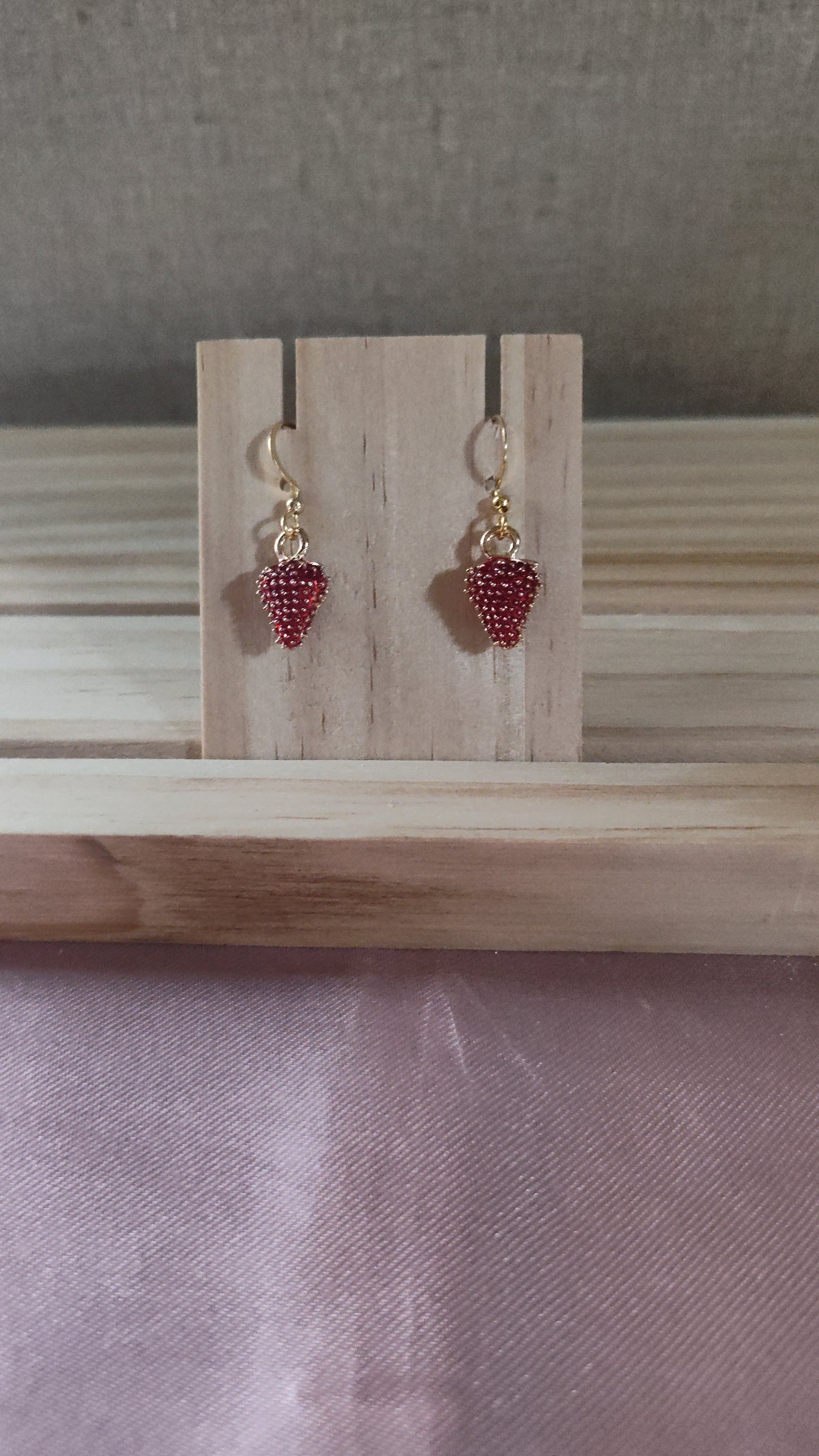 Strawberry Earrings- CLEARANCE