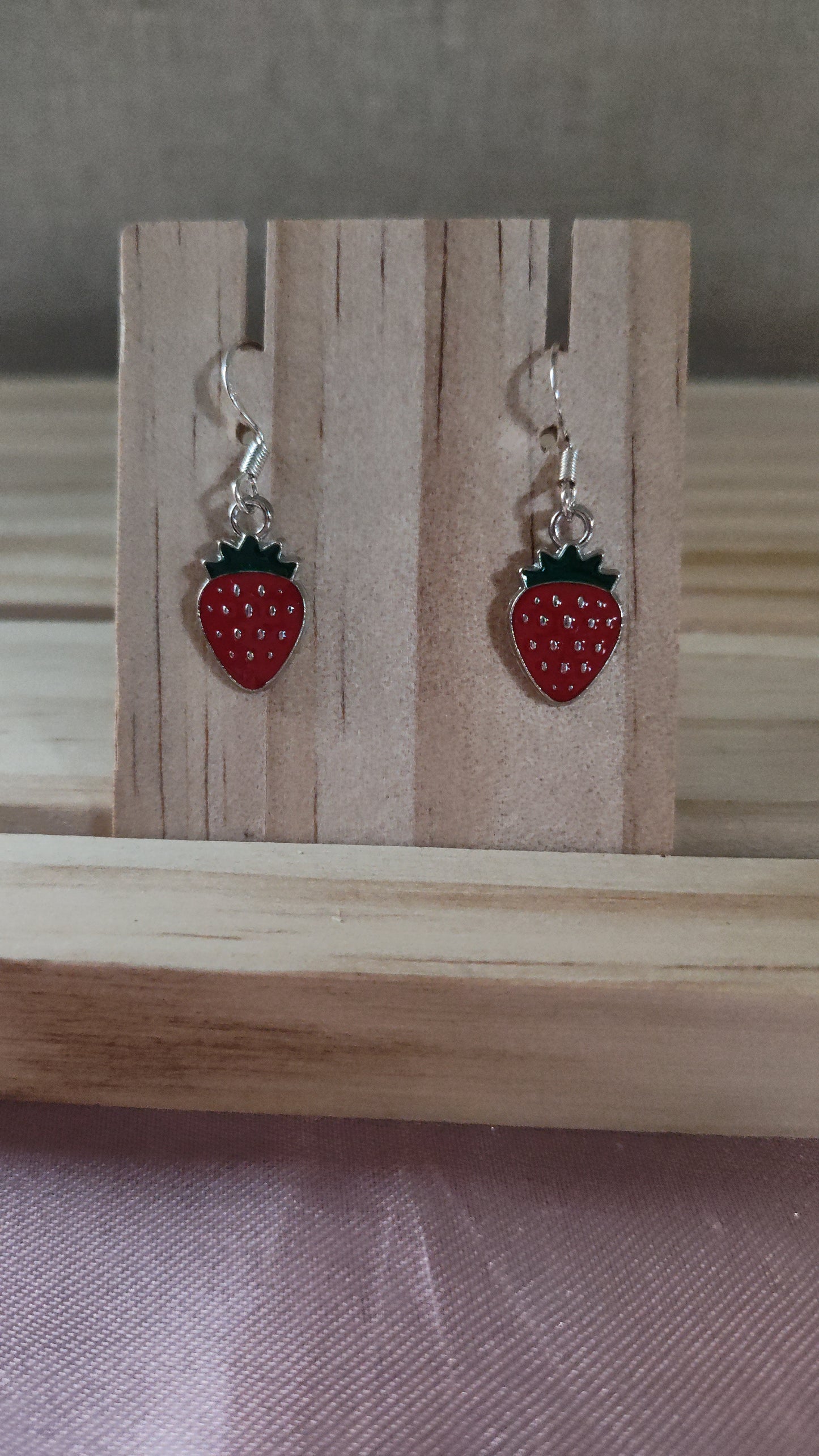 Strawberry Earrings- CLEARANCE