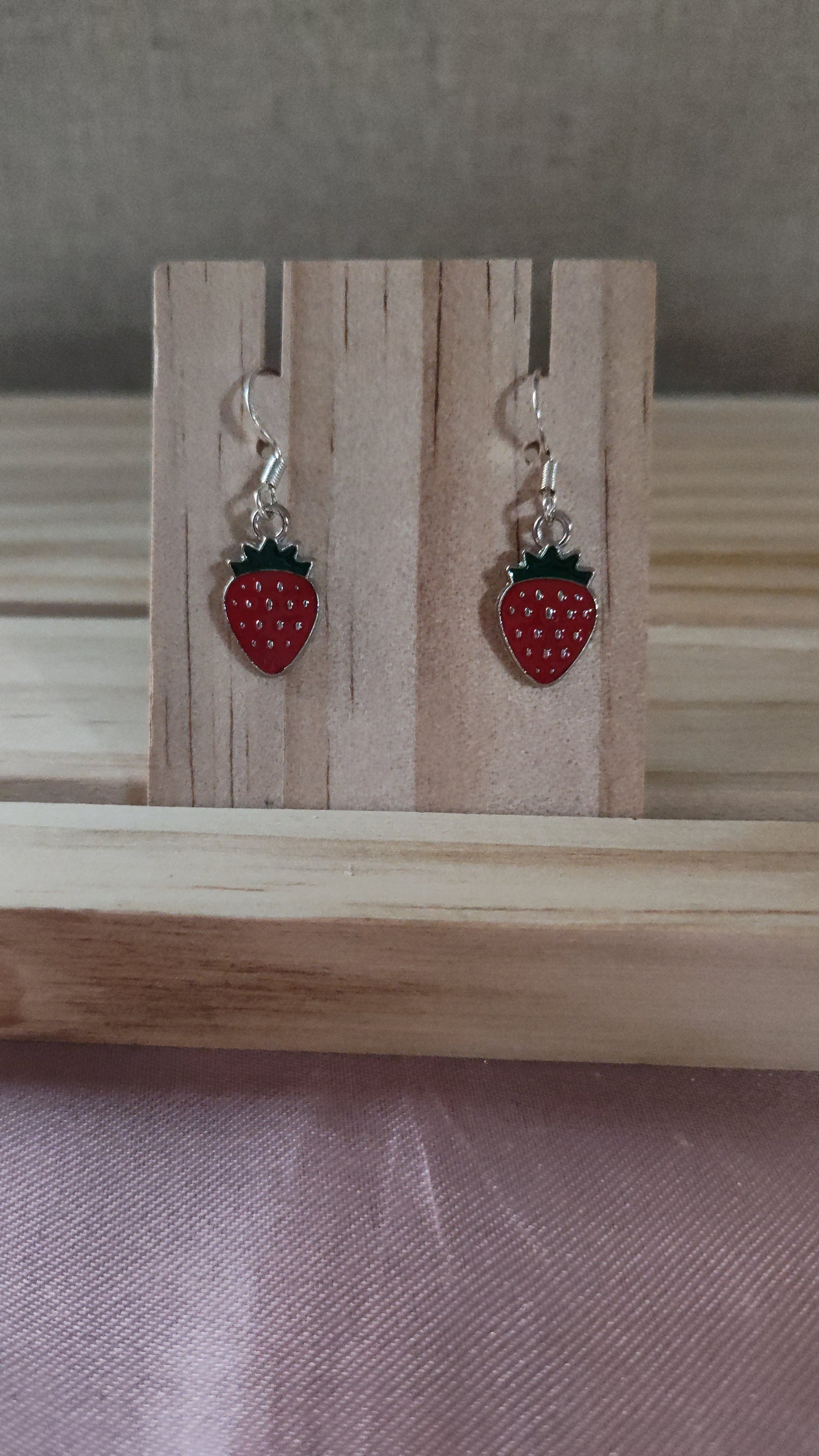 Strawberry Earrings- CLEARANCE