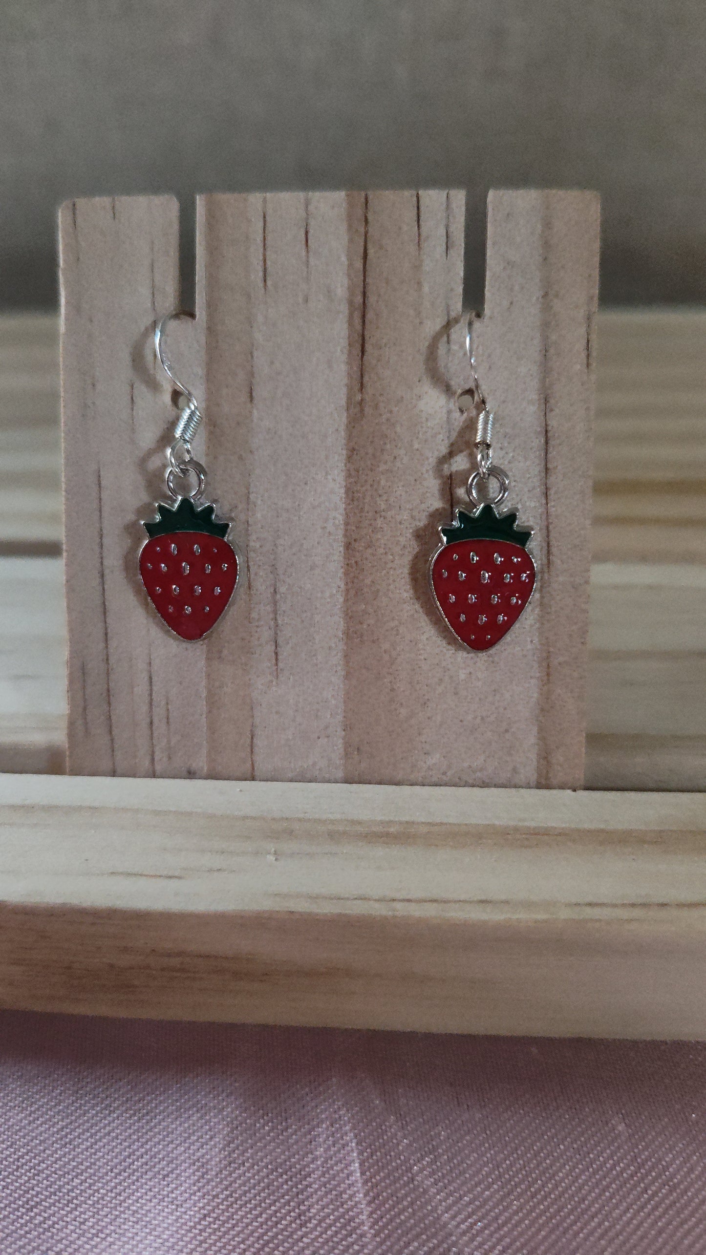 Strawberry Earrings- CLEARANCE