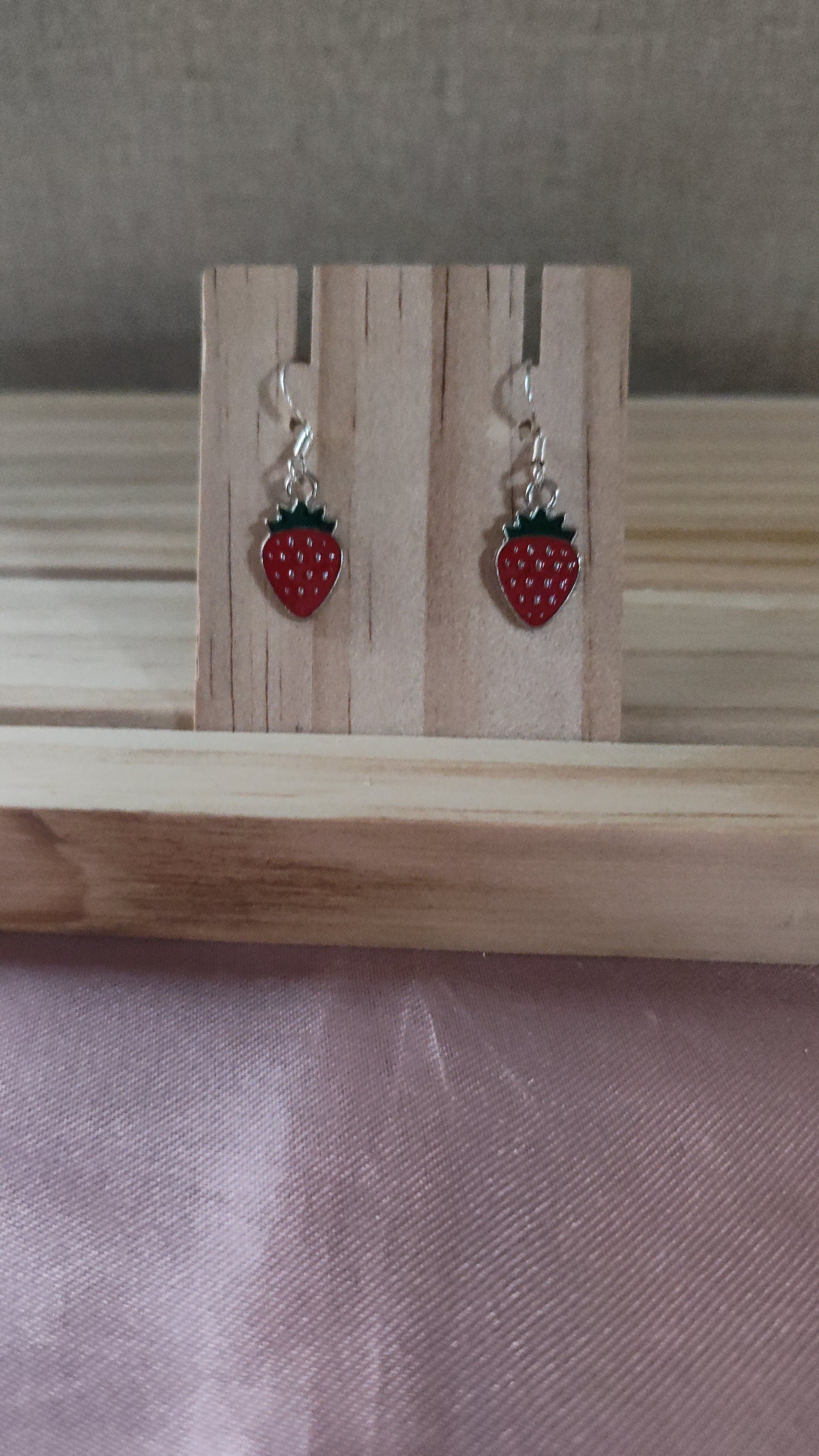 Strawberry Earrings- CLEARANCE