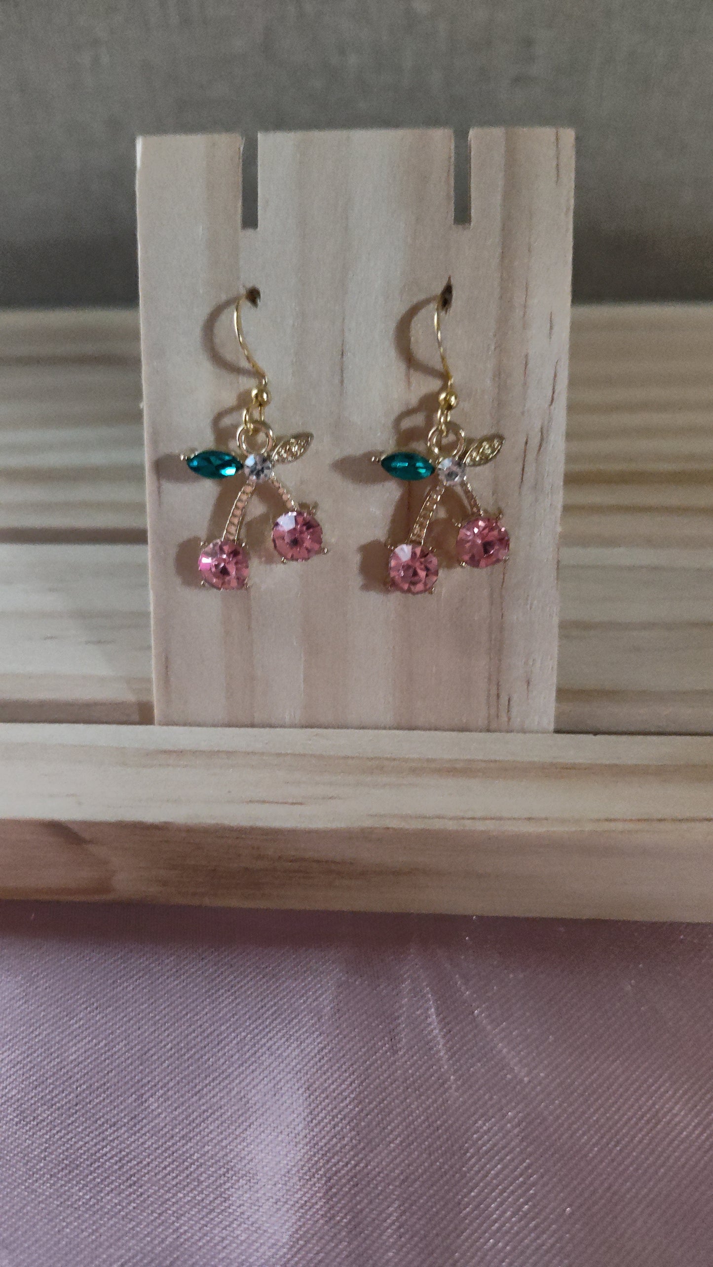 Cherry earrings- SALE