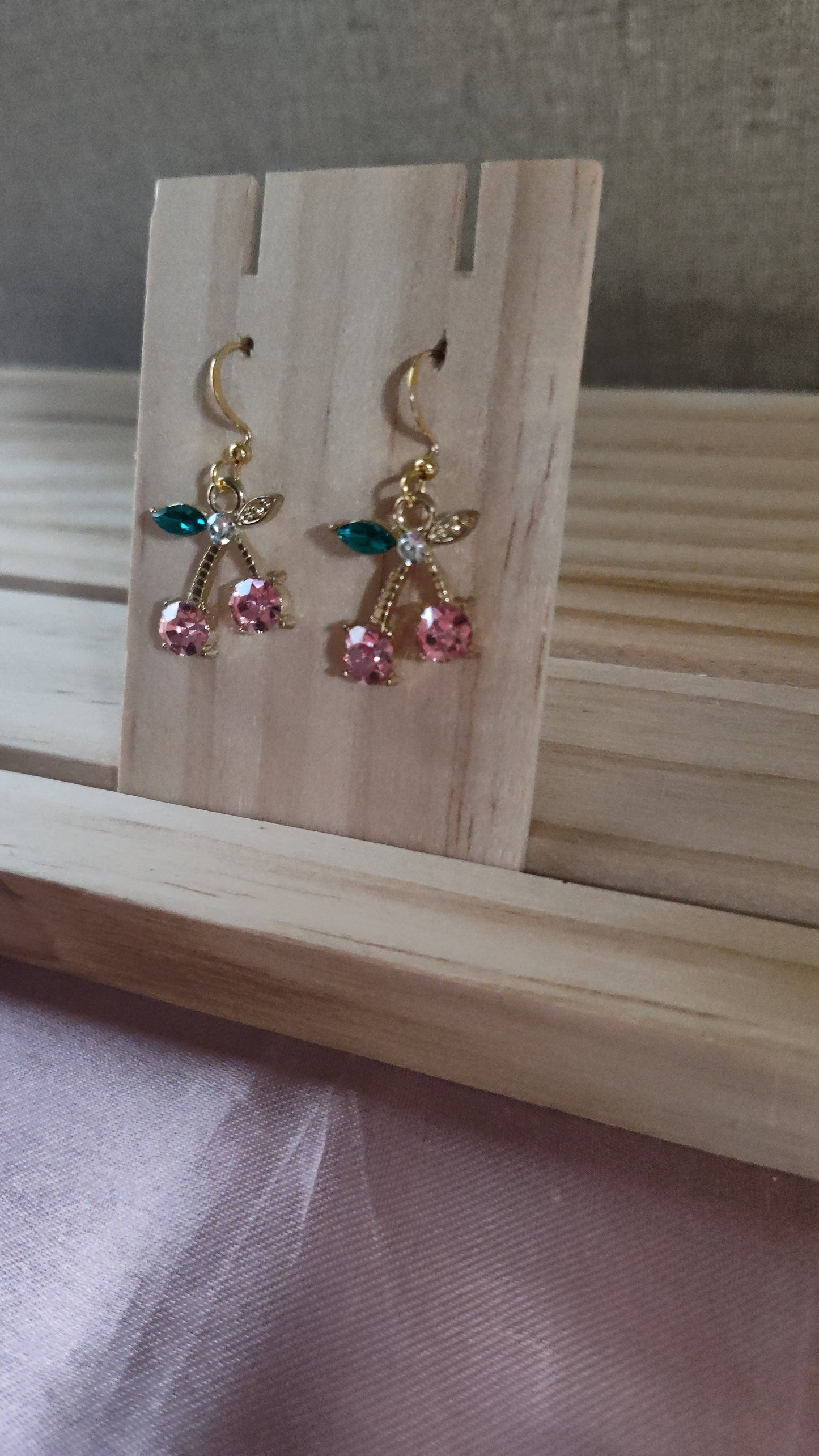 Cherry earrings- SALE